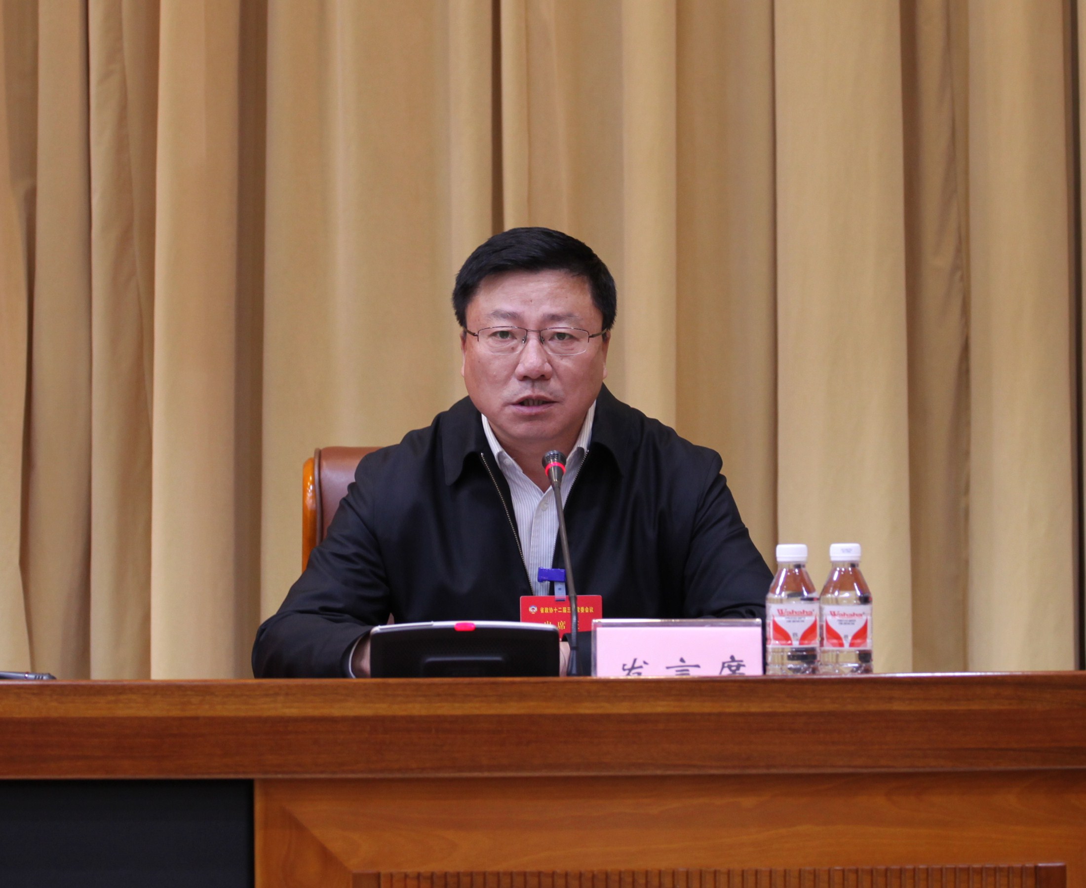 14省政协常委、佳木斯市政协主席王志鹏发言.jpg