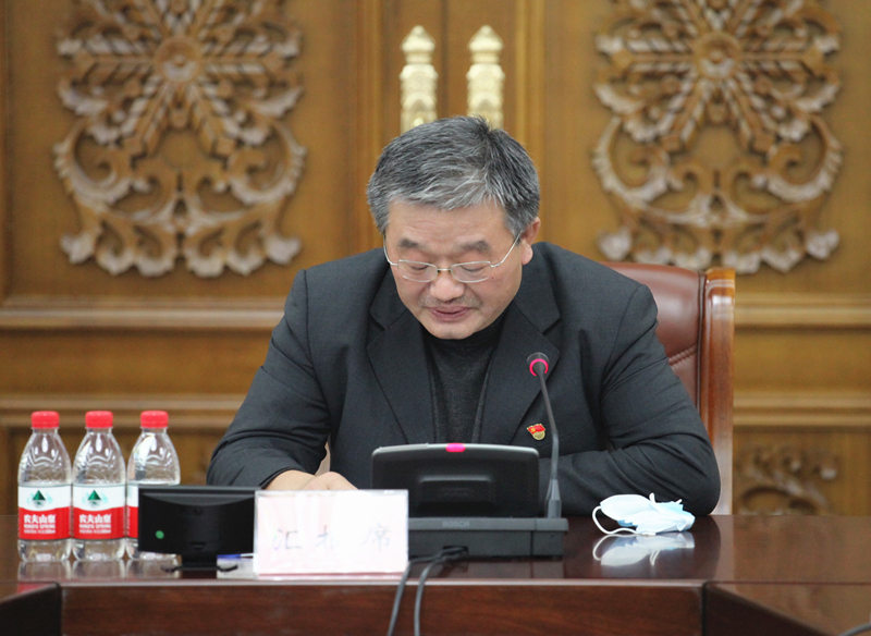 4省政协副秘书长王幼平传达东北三省一区政协主席联席会议精神.jpg